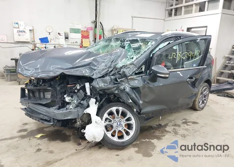 2021 Ford Ecosport Titanium from USA, damaged, VIN MAJ6S3KL0MC399578